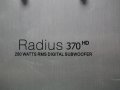 Monitor Audio Radius 370 HD, SUBWOOFER, снимка 6
