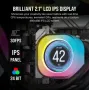 Охладител за процесор iCUE LINK H150i LCD, AIO 360 мм, 2400 об/мин, Intel/ AMD, водно охлаждане , снимка 8