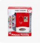 Детски хладилник от серията"Happy family"Червен, снимка 1 - Електрически играчки - 38940523