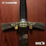 меч FOUR LIONS 8015 с поставка за стена, снимка 2
