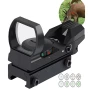 Тактически бързомер прицел с 4 фигури мерник бързомерец за въздушна пушка пистолет лов еърсофт, снимка 10