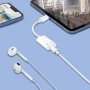 Lightning към USB-C аудио адаптер за слушалки за iPhone 15/16, iPad, MacBook и Android, Type-C, снимка 3
