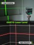 Нов Зелен Лазерен Нивелир OGETO LLG1 IP54 Самонивелиращ с Кръстосани Линии, снимка 7