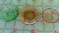 Фруктиери от цветно стъкло/Стъклена купа за плодове, снимка 1 - Други - 26823206