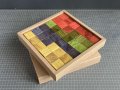 Дървени разноцветни кубчета, снимка 2