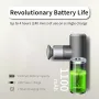 Нов Мини масажен пистолет 4 глави, лек, преносим, ултра тих, USB-C, снимка 9