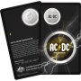 50 пенса юбилейна монета "50 години AC/DC" Австралия 2023, снимка 2
