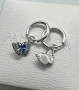 НОВИ! Оригинални Сребърни Обеци на Pandora/Пандора на Винт и с Английско Закопчаване S925/ALE!, снимка 12