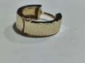 Златна мъжка обеца 14к, снимка 1