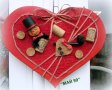 Сърце за влюбени с коминочистач, снимка 1 - Романтични подаръци - 27664027