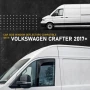 Комплект от 2 броя ветробрани за VW CRAFTER MAN TGE след 2017, снимка 5
