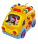 Образователен, интерактивен автобус с животинки HOLA SHAPE SORTING BUS TOY NO.988, снимка 3