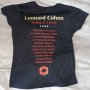 Тениска потник Leonard Cohen. Tour 2008, снимка 2