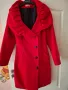 Зимно червено палто , снимка 1
