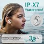 Нови Bluetooth 5.3 Слушалки с Шумопотискане и LED Индикатор Бъдс, снимка 7