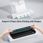 Нов Портативен Безмаслен Принтер Itari 300DPI – Идеален за Пътуване, снимка 2