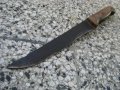 Стар касапски нож , снимка 1