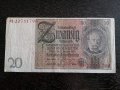 Райх банкнота - Германия - 20 марки | 1929г., снимка 1 - Нумизматика и бонистика - 27854065
