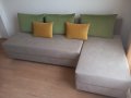 Промоция 200 лв Разтегателен диван с лежанка Виденов, снимка 1 - Дивани и мека мебел - 44043546
