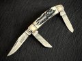 Black Stag aStockman. Компактен сгъваем ловен нож с три полирани остриета.(MR479), снимка 1 - Ножове - 40563070