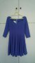Прекрасна нова кралско синя рокля на Foggy, снимка 2