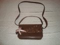 Абитюрентски комплект с шал,подарък чанта в шоколадово кафяво, снимка 12