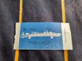 Стар билет Военноморски музей Варна