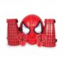 3404 Комплект маска на Спайдърмен с протектор и изстрелвачка паяк, снимка 1