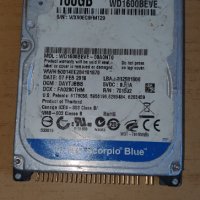 Хард диск за лаптоп 160GB - електронна скрап №59, снимка 1 - Части за лаптопи - 37298855