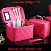 Куфар за козметика с дръжка - 2163, снимка 3 - Подаръци за жени - 28396271