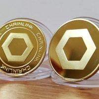 Chainlink coin ( LINK ) - Gold, снимка 5 - Нумизматика и бонистика - 38564907