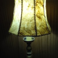 Стара английска бронзова лампа, снимка 10 - Антикварни и старинни предмети - 27879370