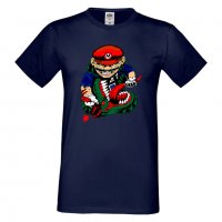 Мъжка тениска Mario VS Monster Игра,Изненада,Подарък,Празник,Повод, снимка 12 - Тениски - 37236957