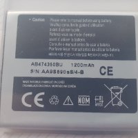 Батерия Samsung AB474350BU - Samsung D780 - Samsung B5722 - Samsung B7722 - Samsung I5500 , снимка 2 - Оригинални батерии - 15632389