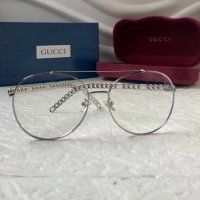 Gucci прозрачни слънчеви,очила за компютър, снимка 3 - Слънчеви и диоптрични очила - 39147861