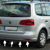 Спойлер на задна броня за Volkswagen Touran (2010-2015г.), снимка 2 - Аксесоари и консумативи - 38594601