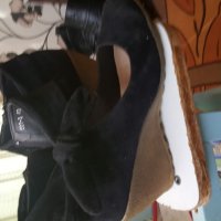 Велурени обувки , снимка 2 - Дамски ежедневни обувки - 27059997