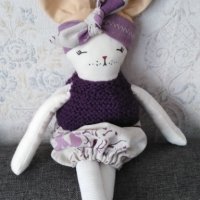 Текстилни зайчета за декорация - мадами , снимка 7 - Кукли - 28161847