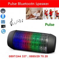 Преносима Bluetooth колонка Pulse с LED светлини, снимка 1 - Bluetooth тонколони - 28519323