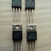 Дарлингтон мощен n-p-n транзистор BDT63 Philips, снимка 1 - Друга електроника - 20902491