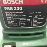 Вибрационен шлайф BOSCH - PSS 230, снимка 1 - Други инструменти - 43229224