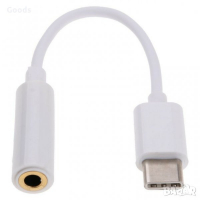 AUX кабел за музика 3.5 F / Type-C M , снимка 2 - USB кабели - 36518845