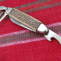 Ирландски джобен нож ножка, снимка 4 - Антикварни и старинни предмети - 28353156