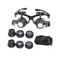 Очила със сменяеми лещи и LED осветление Часовникарски бижутерски Ателиета,ремонт,сервиз, снимка 1 - Други инструменти - 43802813