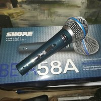 shure beta 58s-profi-внос швеицария, снимка 1 - Микрофони - 29035788