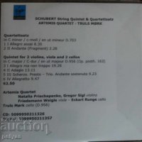 СД - Artemis Quartet/Truls Mork -Schubert String Quinted&..., снимка 2 - CD дискове - 27716180