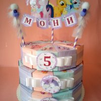 Картонена / хартиена торта ръчна изработка, с и без пълнеж, снимка 15 - Подаръци за рожден ден - 22939161