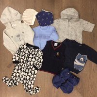 Лот дрехи за бебе, снимка 1 - Комплекти за бебе - 38500492
