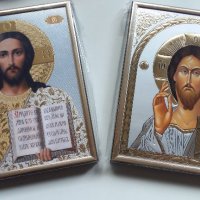 ДВЕ РУСКИ ИКОНИ НА ИИСУС ХРИСТОС, снимка 7 - Икони - 38504235
