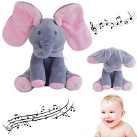 Детско пеещо слонче, снимка 1 - Плюшени играчки - 34705628